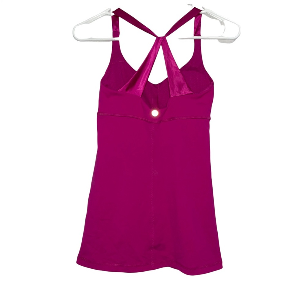 Lululemon Practice Daily Raspberry Tank 4 - Picture 3 of 6